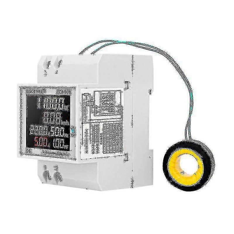 Energy Meter Tester 100a Ampermeter Power Voltmeter Ammeter Voltage Amps Watt