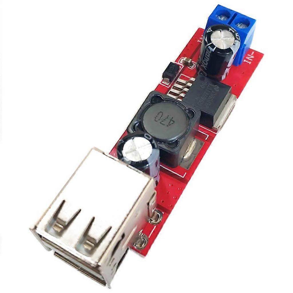 DC 6V-40V To 5V 3A Dual USB Votage Stepdown Module DC-DC Step-down Converter