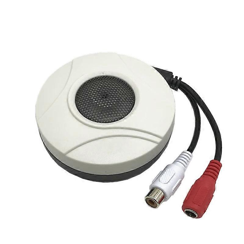 Dual Ic Dsp Sound Pickup High-sensitivity Noise-cancelg Audio Monitoring With Auto-gain Modulation For Video Surveillance