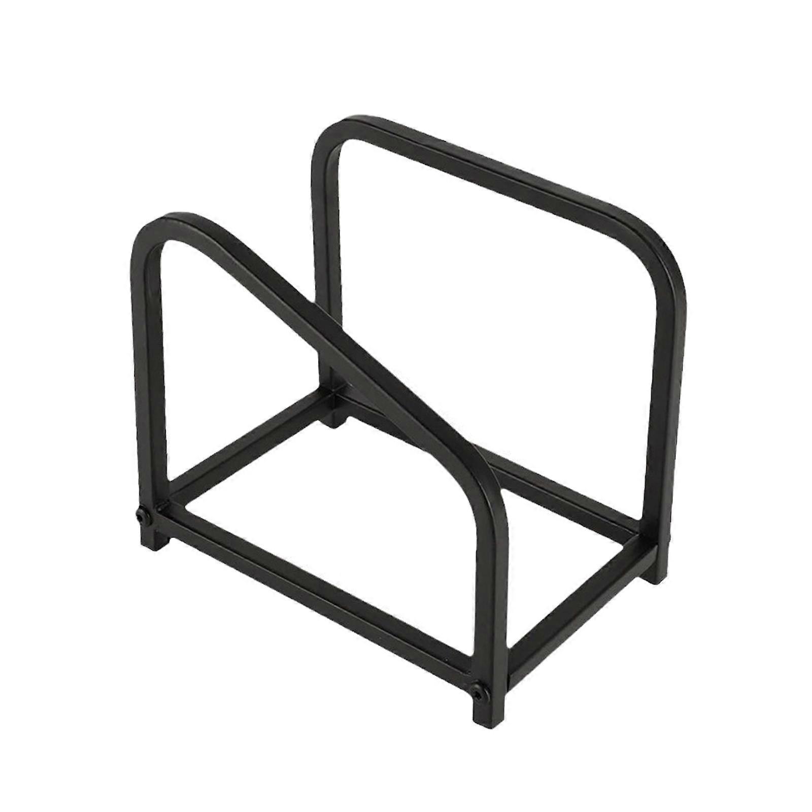 Bokholder Multipurpose Solid Vinyl Plate Storage Rack med stor kapasitet