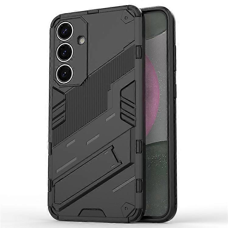 Compatível Para Samsung Galaxy S25 Capa de Telefone à Prova de Choque PC+TPU com Suporte