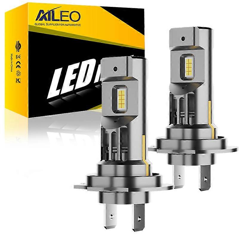 2 PCS H7 car light LED Lamp For H8 H9 9005 HB3 9006 HB4 H11 LED Led High Power 90000LM Super Bright 6500K CSP Turbo Fog Lamps