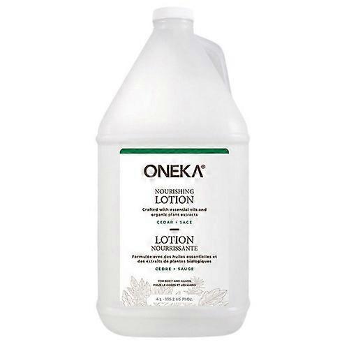 Oneka Oneka Body Lotion Cedar And Sage, 4 Liters