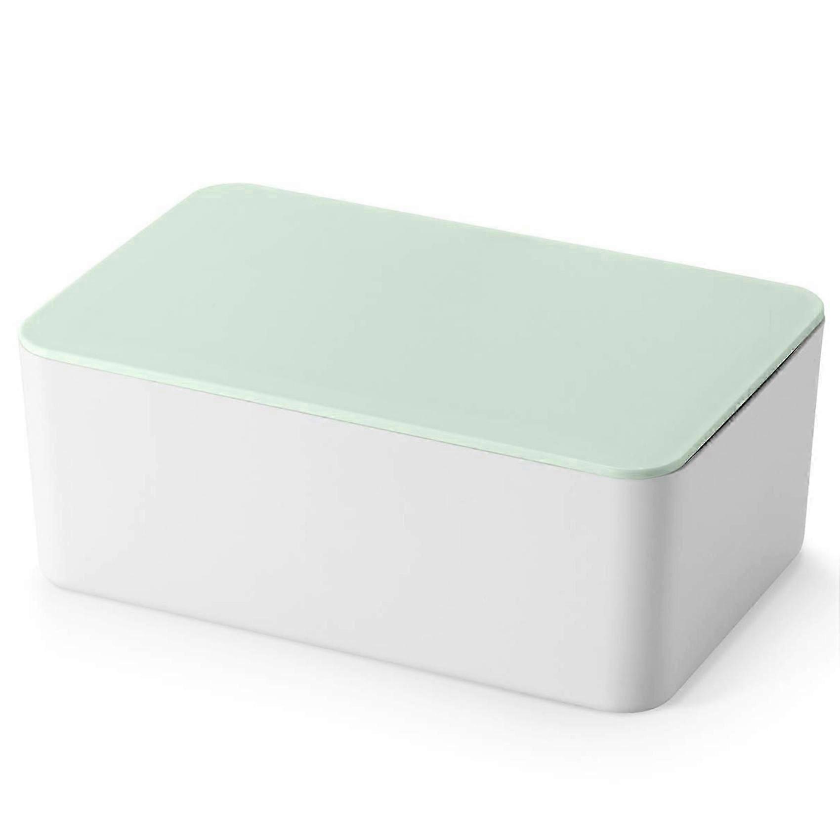 尿布湿巾分配器婴儿湿巾盒，婴儿湿巾架保持湿巾新鲜，防滑，易开关闭擦拭容器