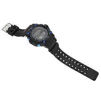 DTCY Heren Buitensport Militair Horloge Waterdicht LED Wereldkaart Display Stopwatch Sport Digitaal Horloge voor Wandelen Hardlopen