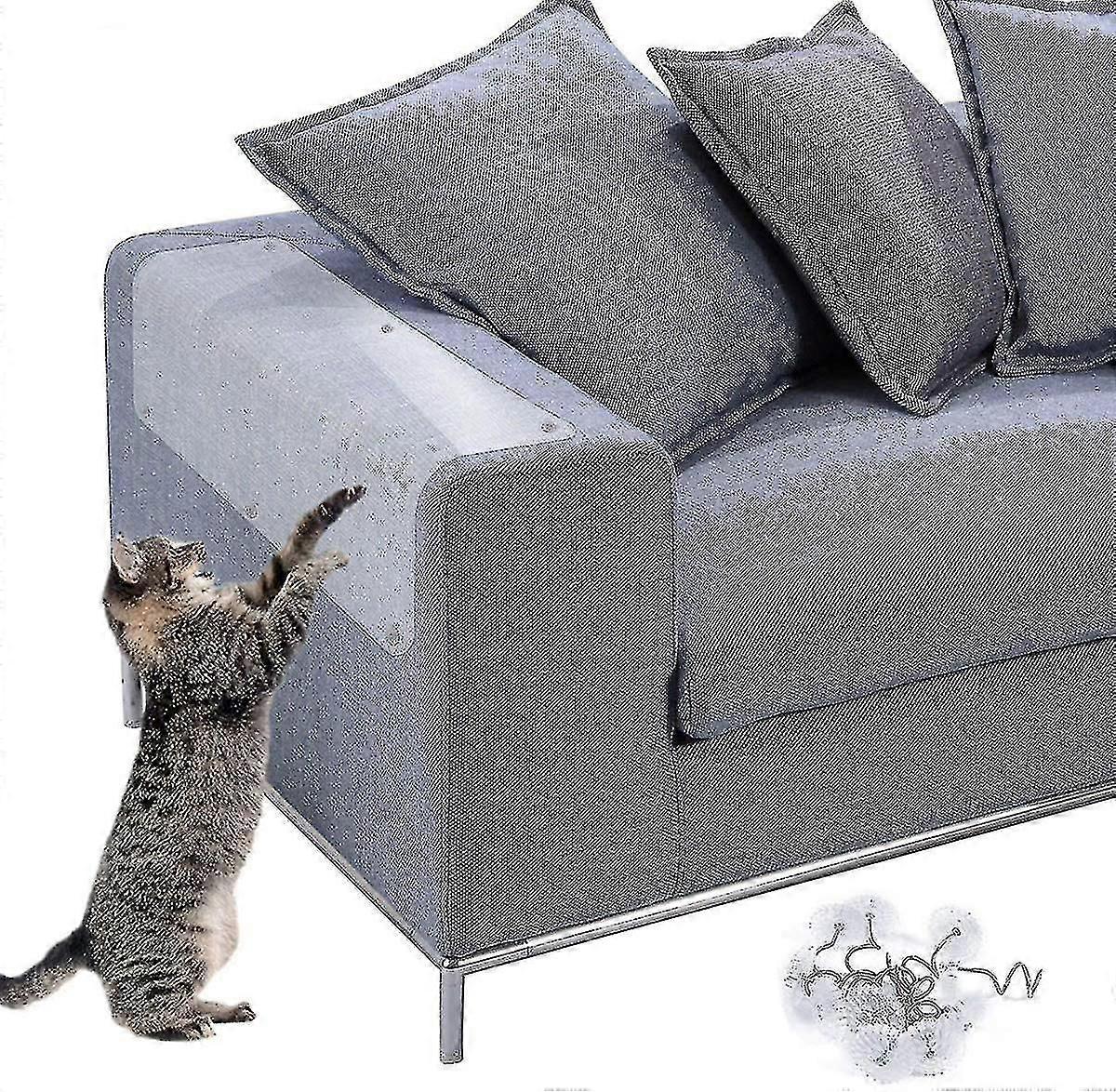 2pcs Sofa Scratch Protection Mat Anti-scratch For Cat