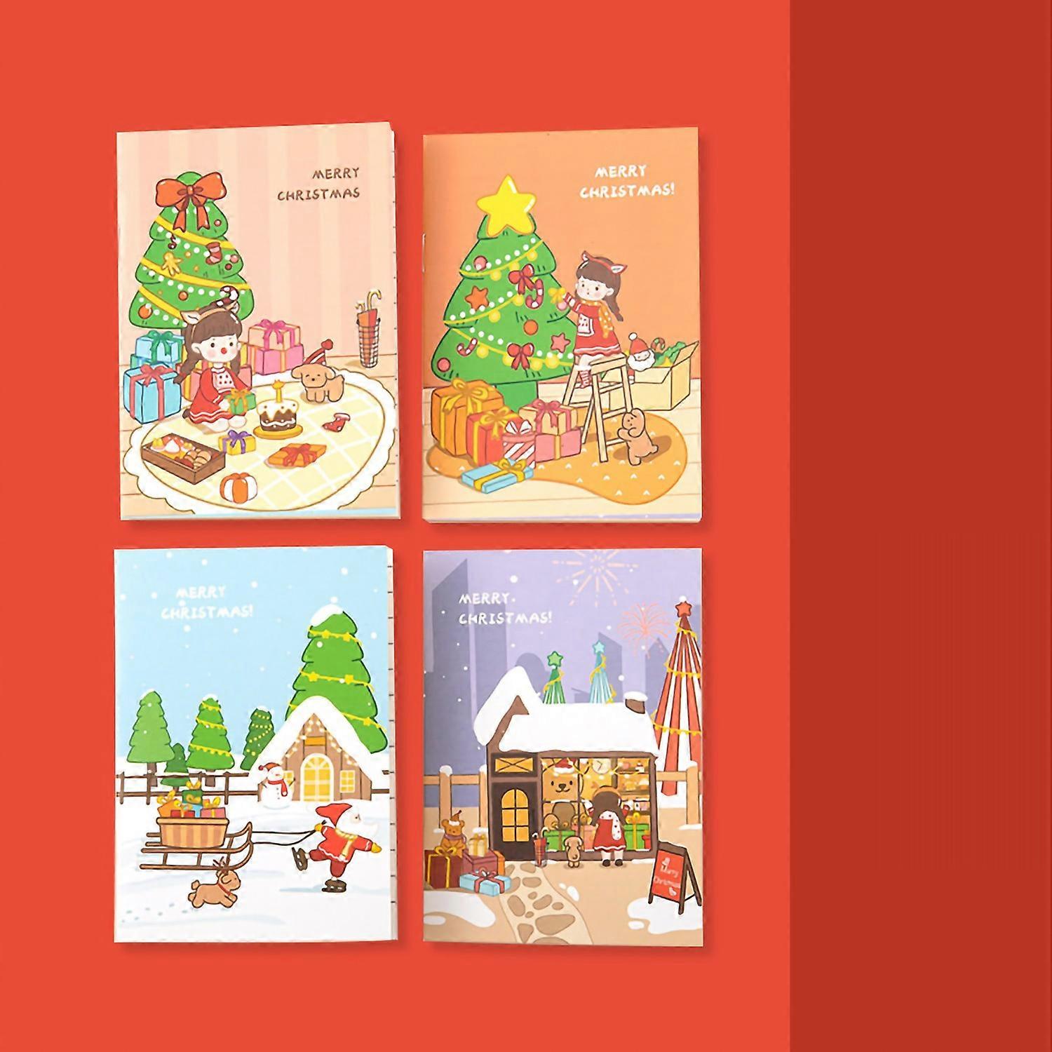 Cartoon Notebooks Full Water Pulp Grade A Paper Material 32 Pages Cute Notepads for Writing to Do Li