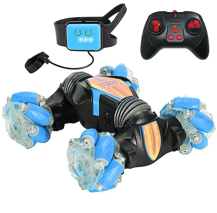 Toy Cars Gesture Sensor Watch Drift Dual Remote Control Stunt Climbing Car