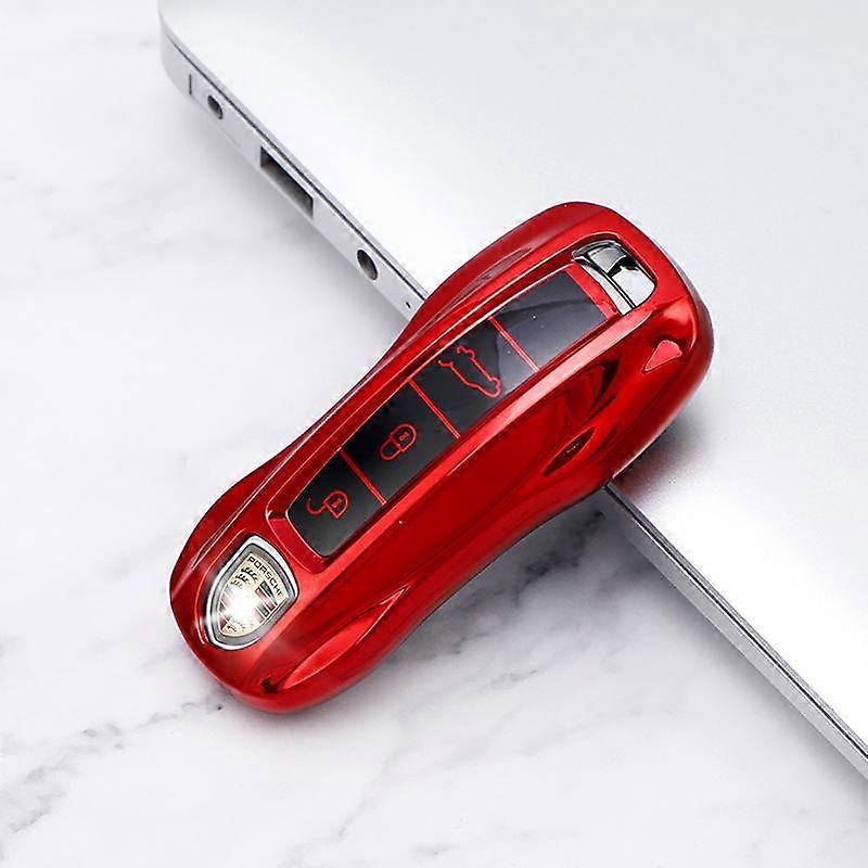 High Quality TPU Car Key Case Cover For Porsche Panamera Cayenne 971 911 9YA Macan Boxster Keyless Remote Protection