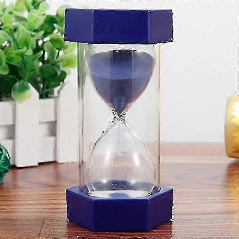 5/10/15/20/30 Min Sandglas Timeglas Ur Timer Mørkeblå 20minutter