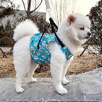 Dog Cooling Vest with Recyclable Ice Packs, Adjustable Ice Chill Out Dog Harness, Summer Cooling Jacket for Small Medium Large Dogs