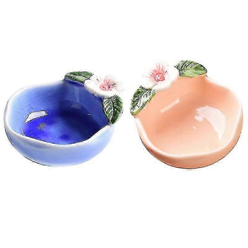 unique 1pair Kitchen utensils,Ceramic Saucer