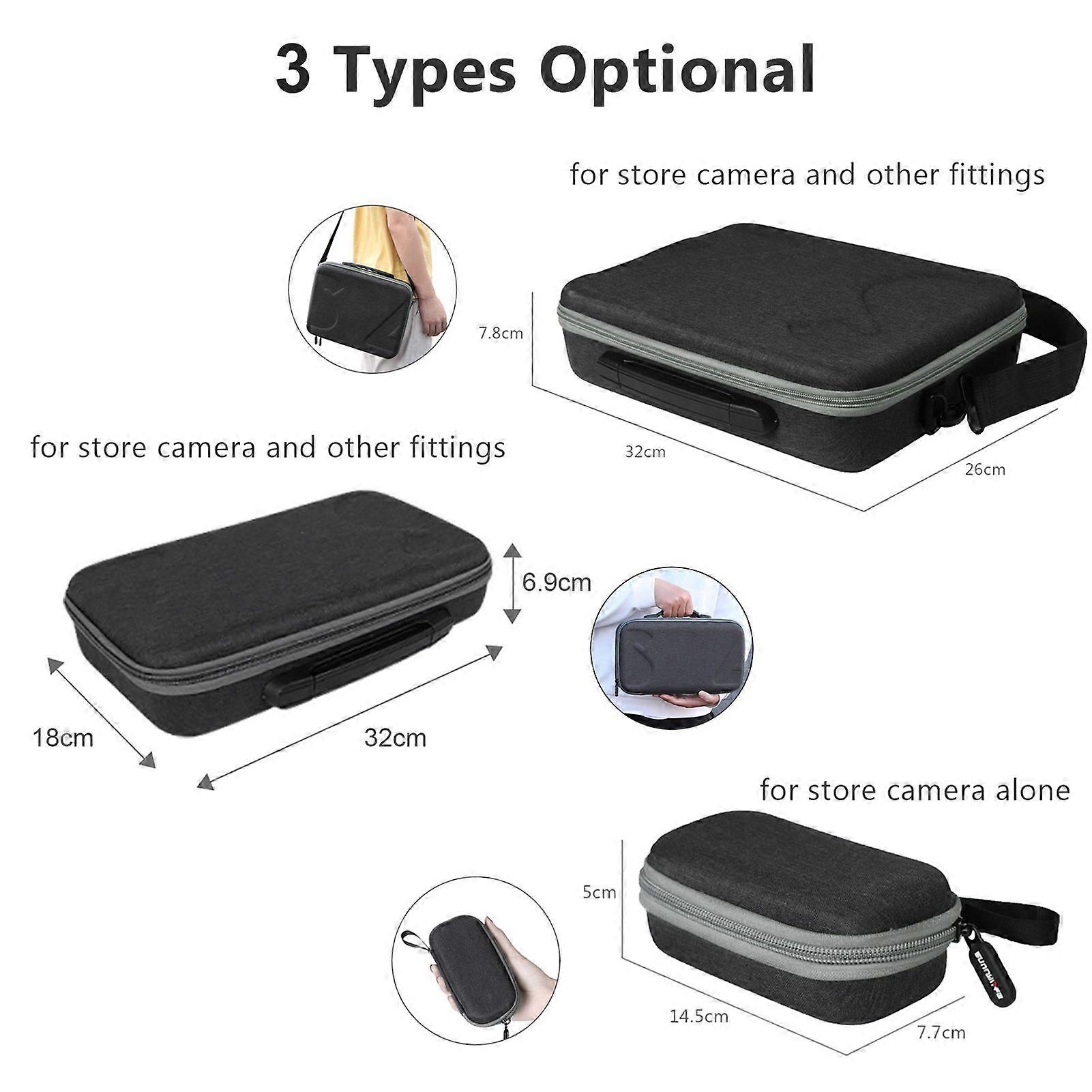 Compatible with Insta360 ONE X2/X Carry Case Protective Bag Portable Traveling Bag for Camera Storage Carrying Multifunctional Accessary