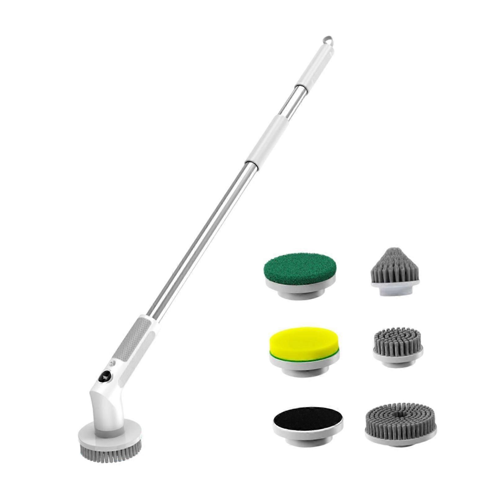 Spazzola elettrica per la pulizia Vasca da bagno Doccia Scrubber per banco da cucina