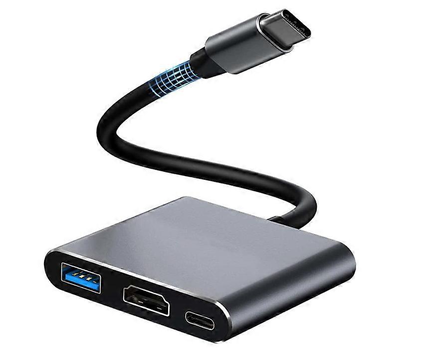 USB C to HDMI Multiport Adapter 4K Output USB-C