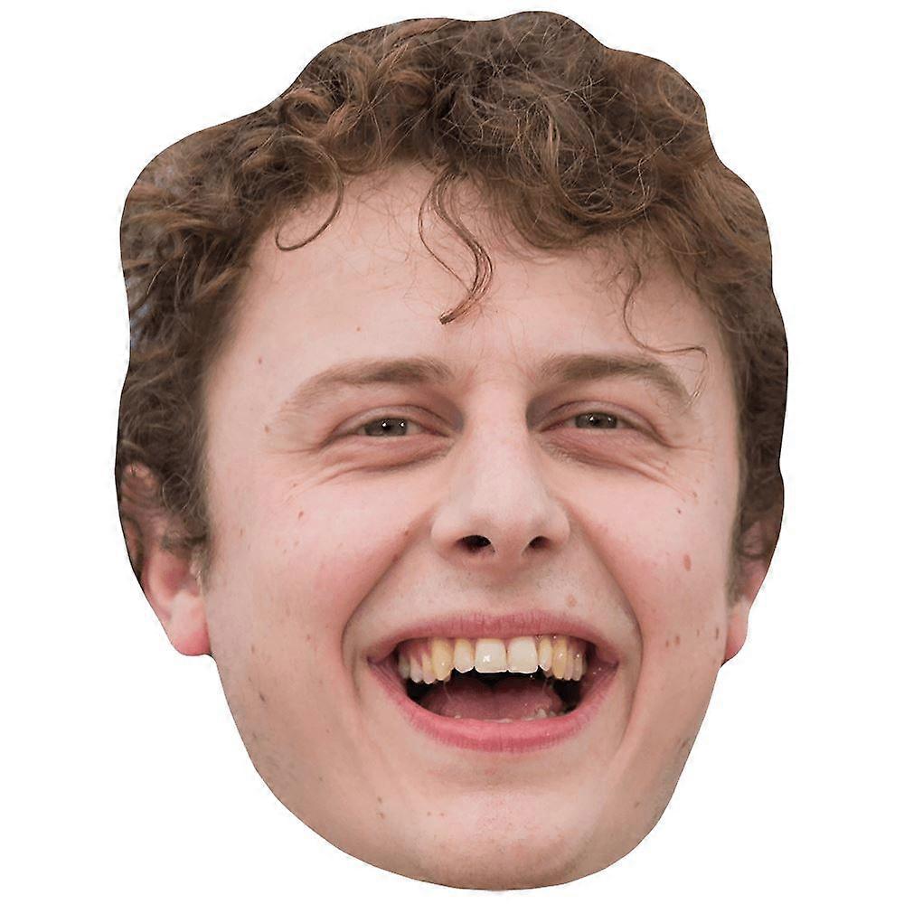 Norman Thavaud (Smile) Celebrity Mask, Flat Card Face