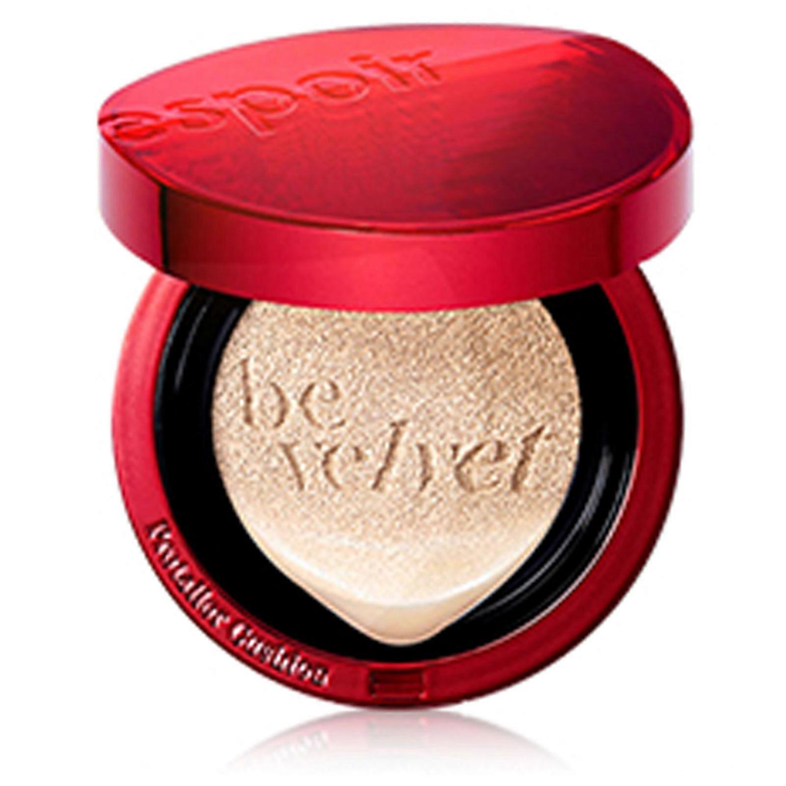 eSpoir Velvet Concealing Cushion Foundation - Oil Control, Hydrating for Dry Skin, Long-Lasting, No Touch-Ups Needed