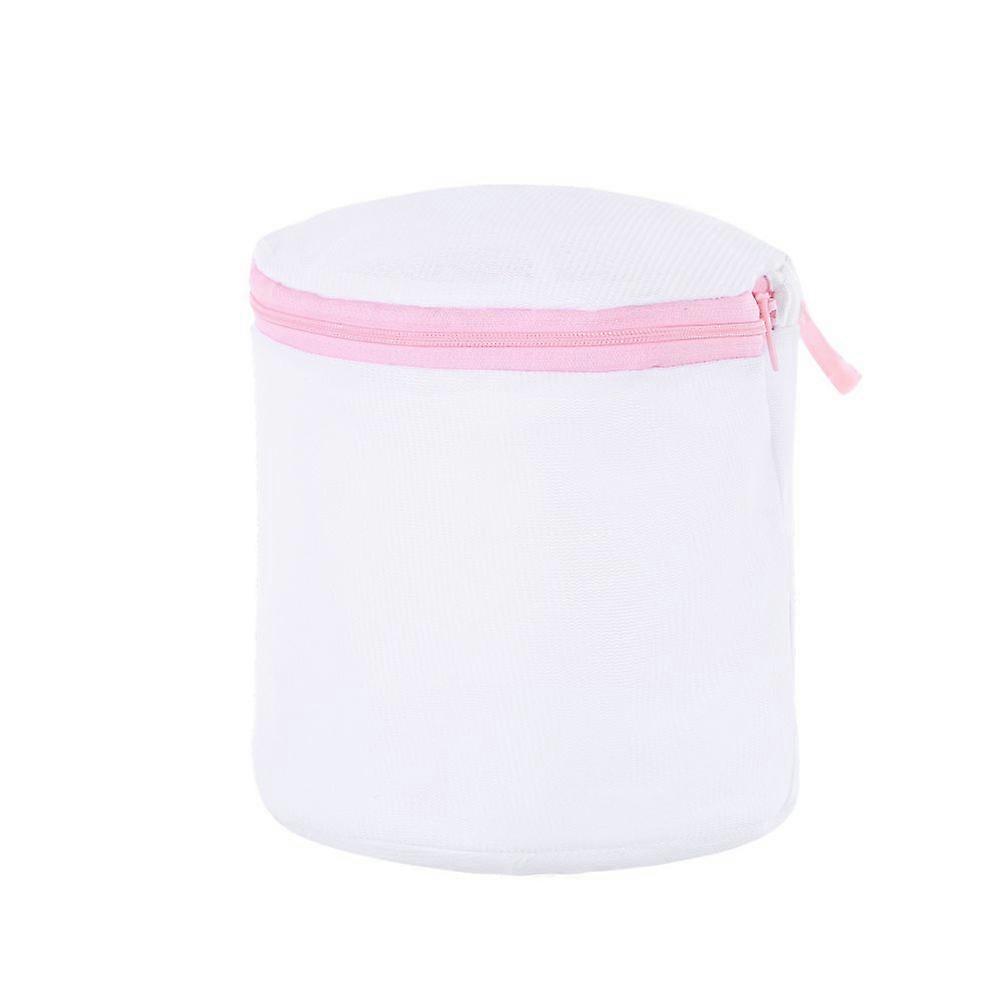 Wash Day Wonder, Honeycomb Mesh Laundry Bag for Gentle Bra Protection, Non-rusting Zipper and Robust Plastic Frame Mesh Bra Wash Bag, Set of 2 for
