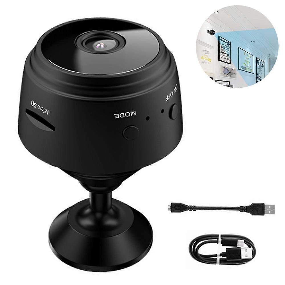Mini Security Camera With Magnetic Stand And 1080P HD Resolution For Comprehensive Coverage