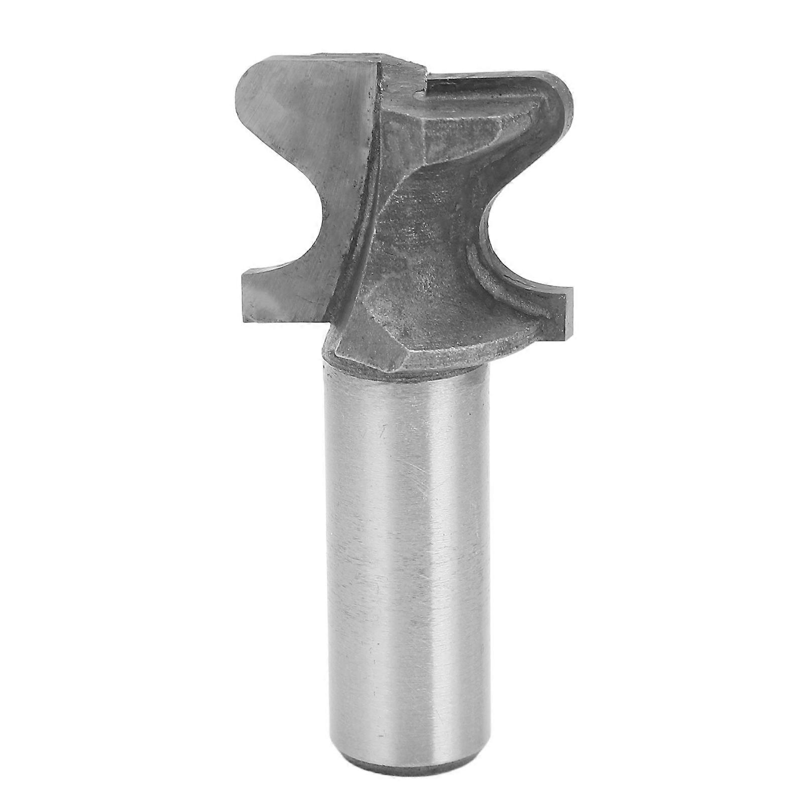 Trebearbeiding Groove Cutter 1 / 2 Shank 2 Arc Nail Fresing Router Bit wolfram legering 1 / 2x25.4mm