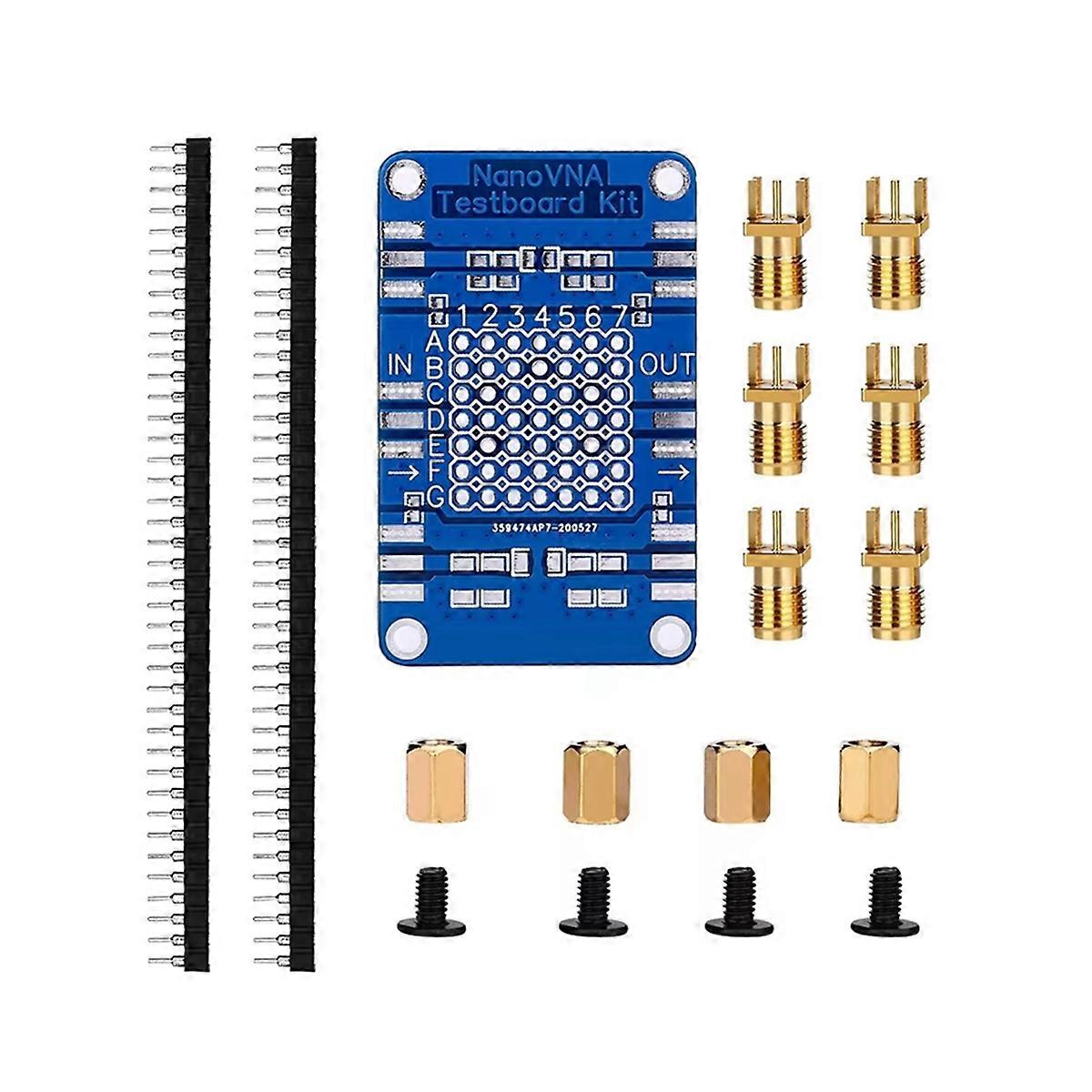 Voor NanoVNA Testboard Kit VNA Test Demo Board Vector Network Analyzer Testbord