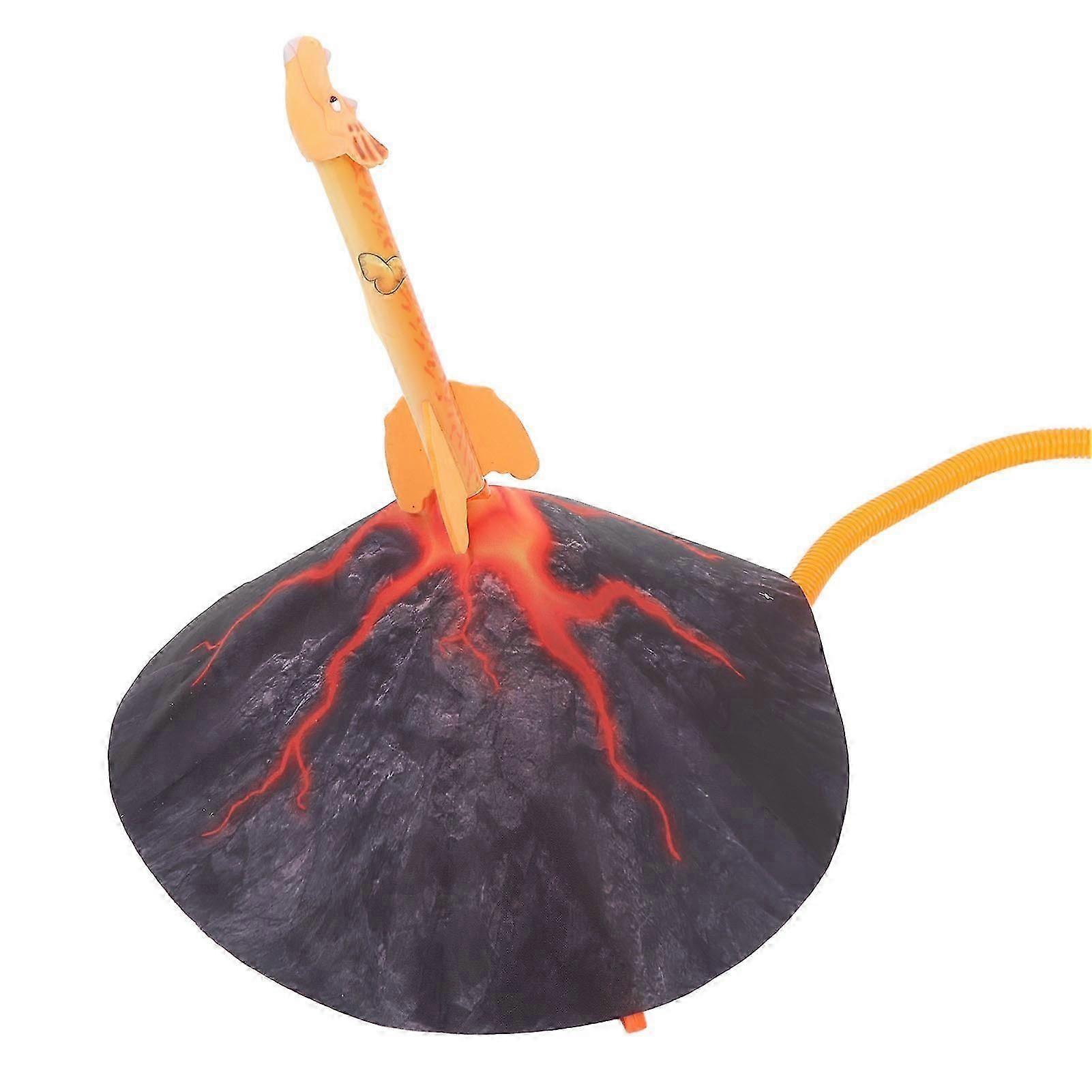Dinosaur Stomp Launch Toy Air Powered Adjustable Colorful Outdoor Launch Up Toy