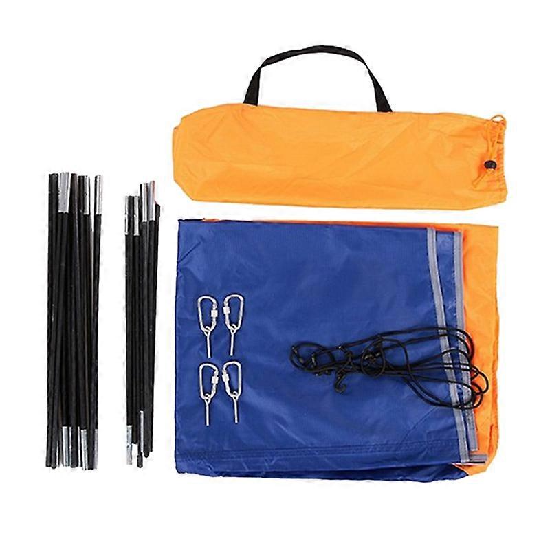 3 Person Inflatable Boat Awning Kayak Awning Canopy Tent Fishing Boat