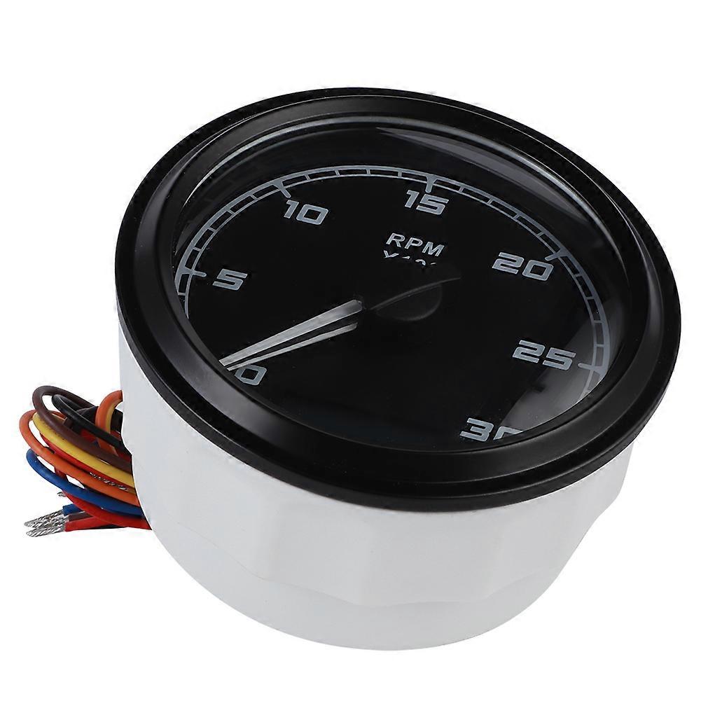 Tachometer Electrical 12v 24V 0‑3000RPM High‑End Generator Accessories ZY3000 85mm