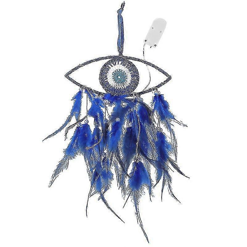 1pcs Feathers Evil Eye Dream Catcher Pendant