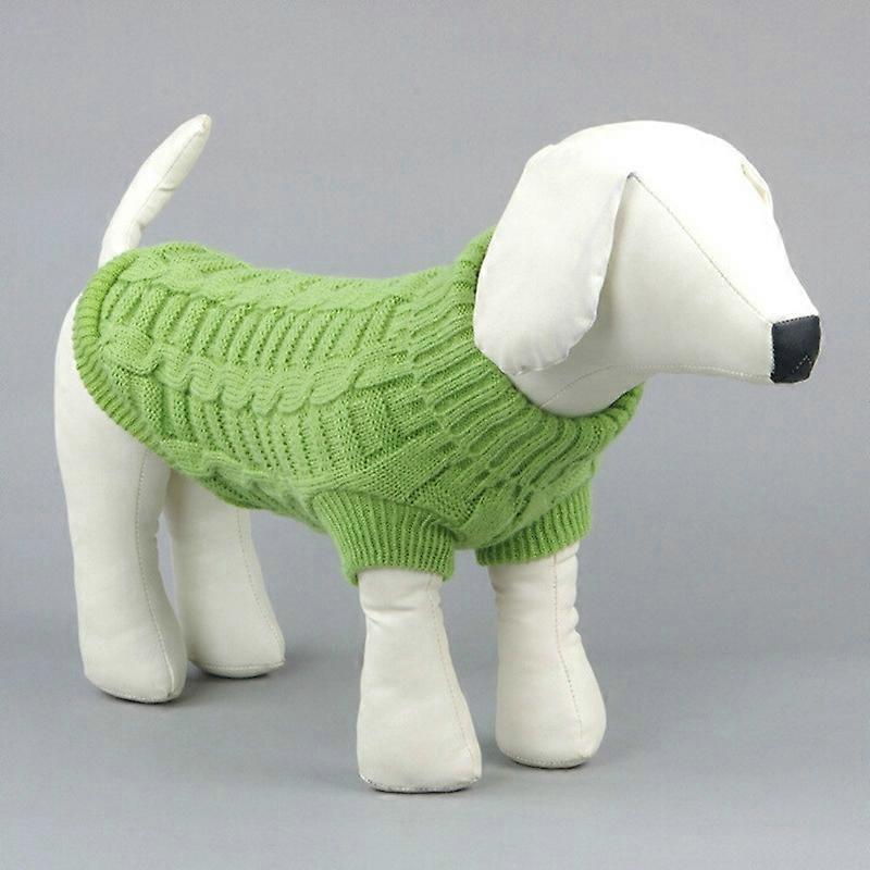 High-elastic Solid Color Dog Sweater Teddy Dog Clothes XS