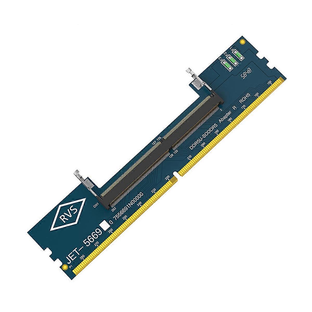 Laptop DDR5 Geheugen naar DDR5 Desktop Geheugen Adapter Kaart SO DDR5 naar DDR5 U-DIMM Converter