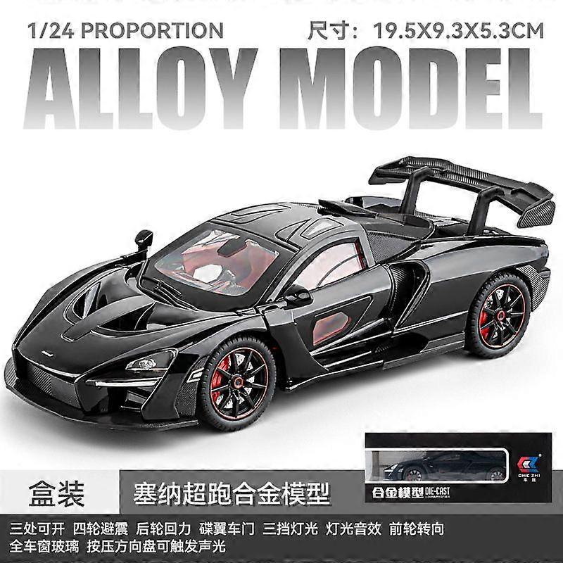 241062 Boxed Super Running Serena Racing Car 1/24 Simulation Children's Sound And Light Power Control Alloy Car Model Toy