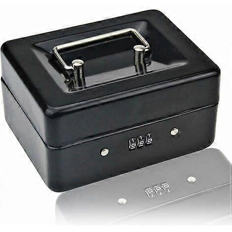 Portable Secure Compact Metal Cash Box