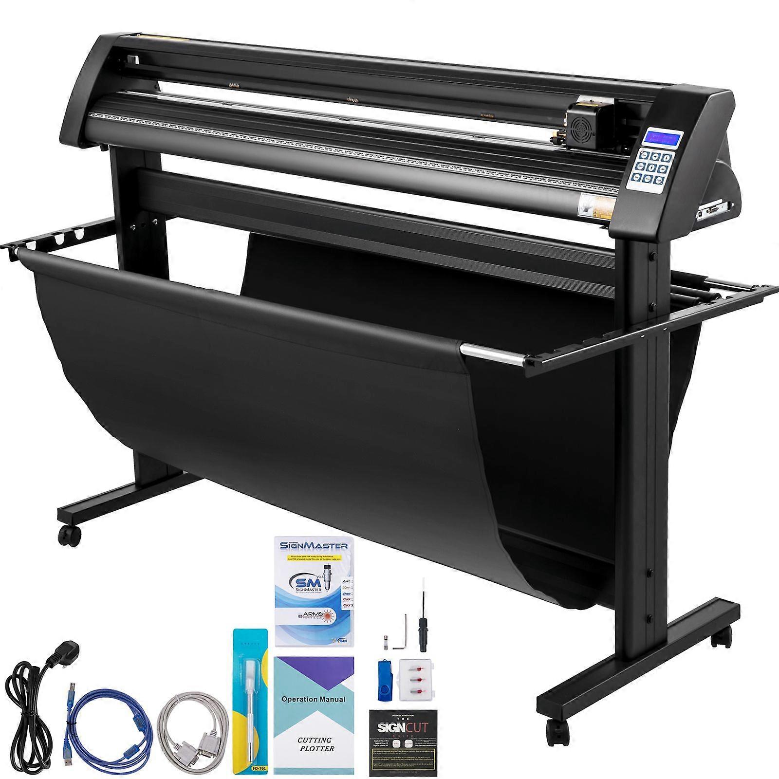 Vinylsnijder, 1350 mm vinylplotter, LED-schermplottersnijder, semi-automatisch ingebouwd optisch oog