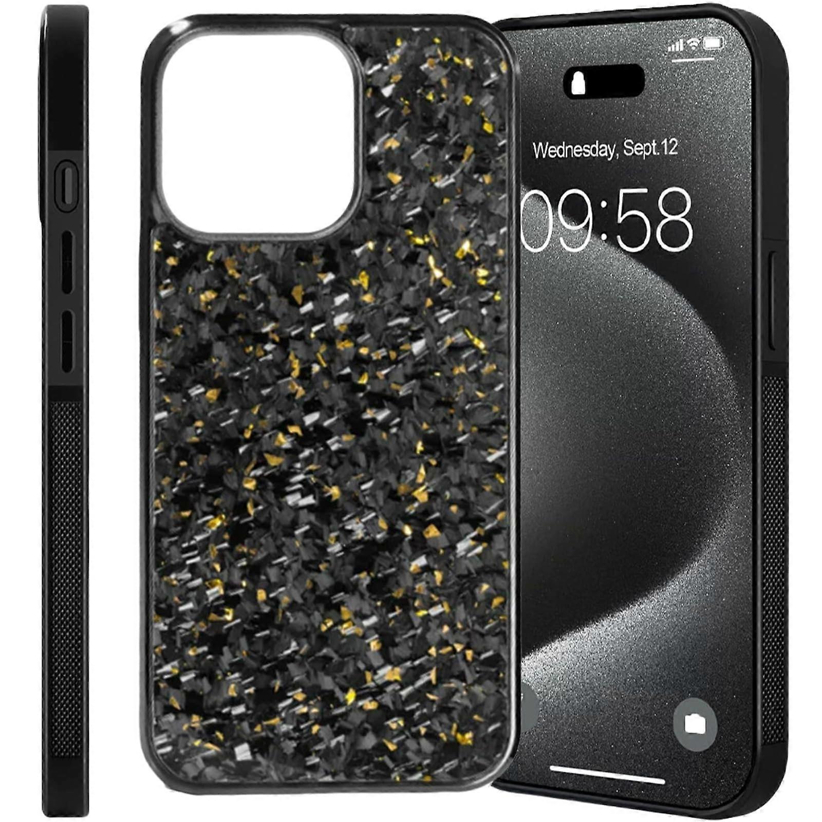 Carbon Fiber Phone Case,   Magnetic Case for iPhone, Support