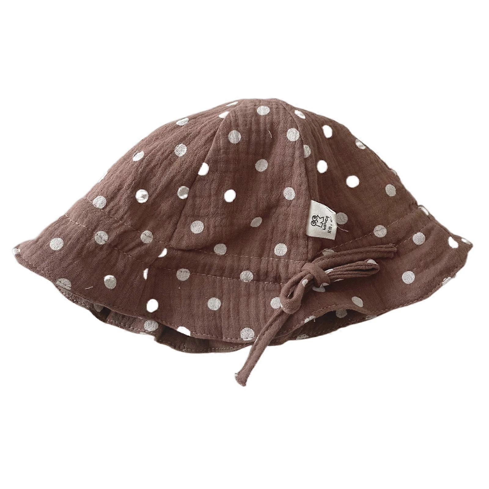 قبعة قطنية خفيفة الوزن مريحة قبعة طفل صياد قبعة حماية من الشمس قبعة مريحة ارتداء لنزهات الشاطئ بشرة حمراء