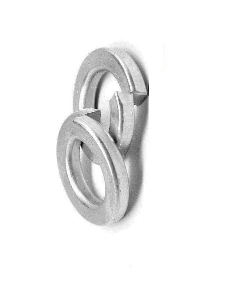 Pr-Mch Packaging 100 5/16' Regular Medium Standard Split Lock Washer Zinc Plated Kit #DR-D1653D