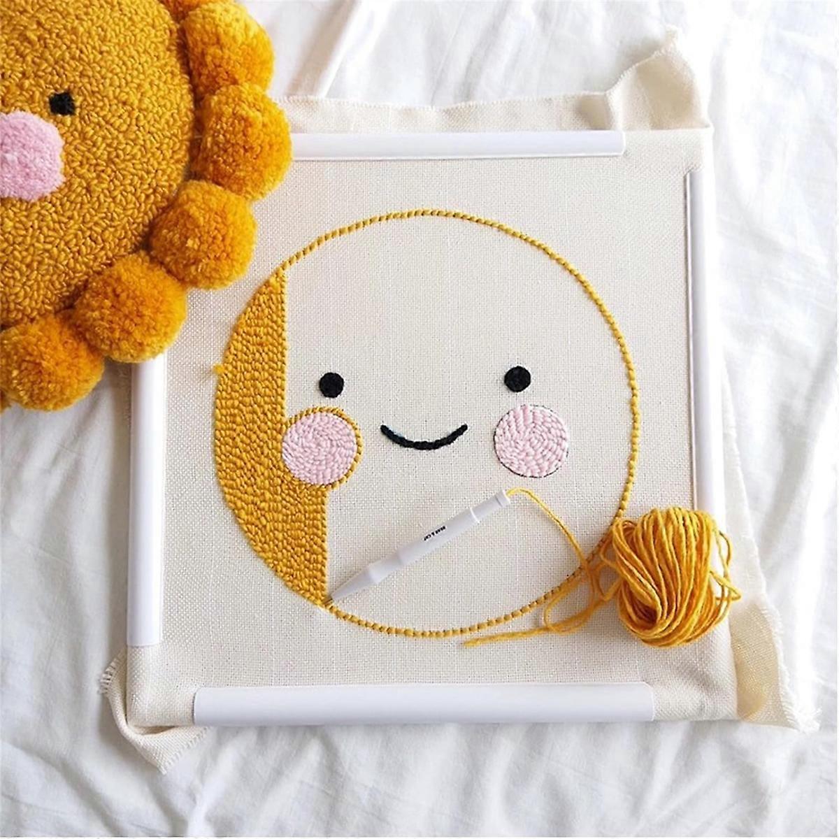 3-Pack Hoops Bordado Quilting Frame, Como Mostrado