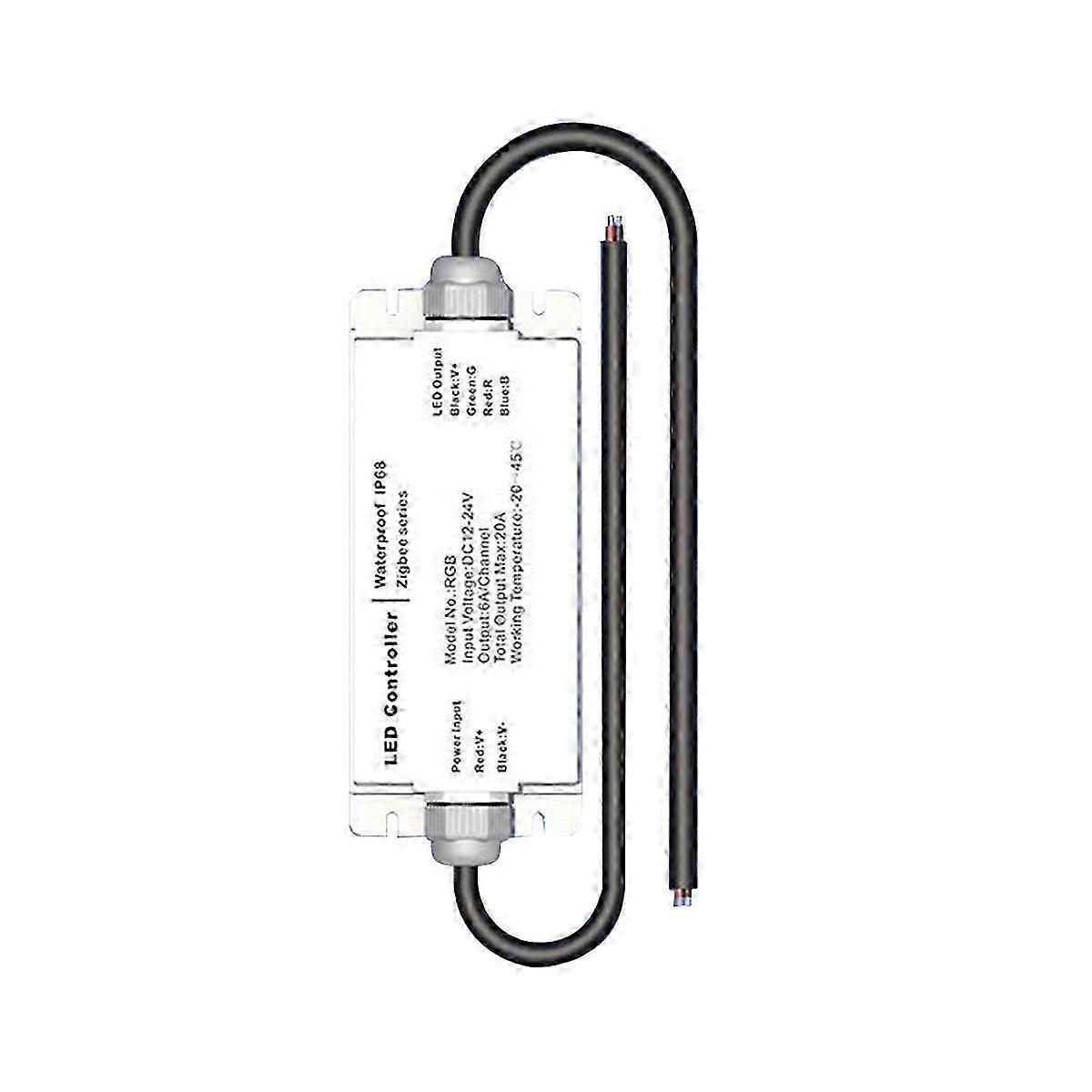 Tuya Zigbee DC12V 24V LED Strip Waterproof Controller IP68 Rain-Proof ZIGBEE Tuya Voice Remote Cont