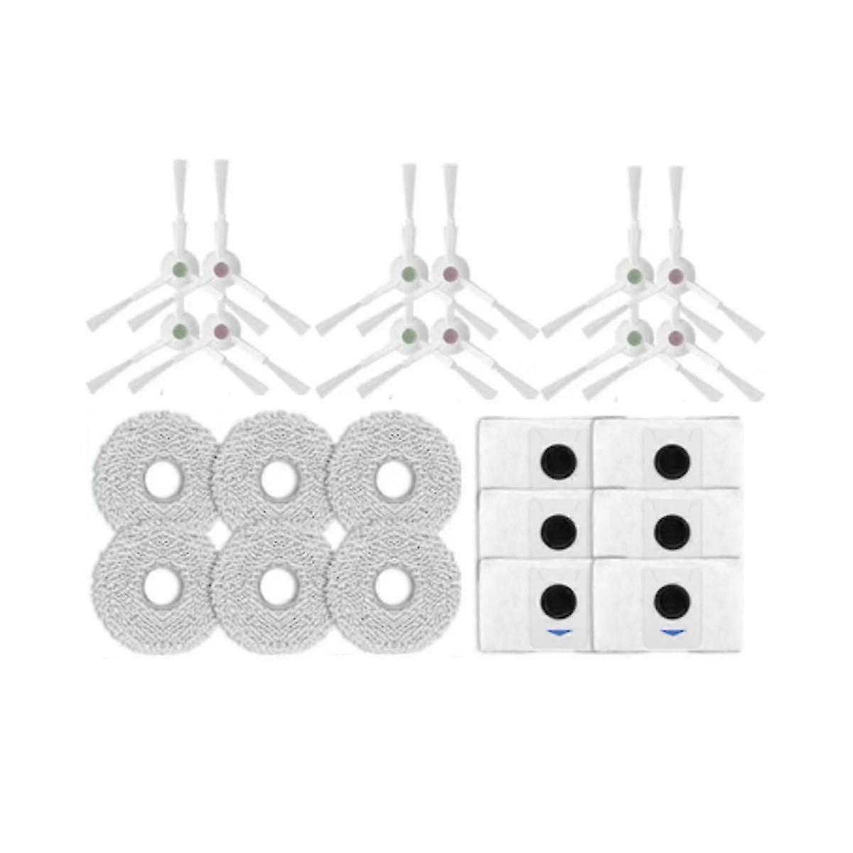 Kit D'accessoires De Rechange Pour Robot Aspirateur Ecovacs Deebot X1/T10 - Brosses, Filtres, Serpillières (26 Pièces)
