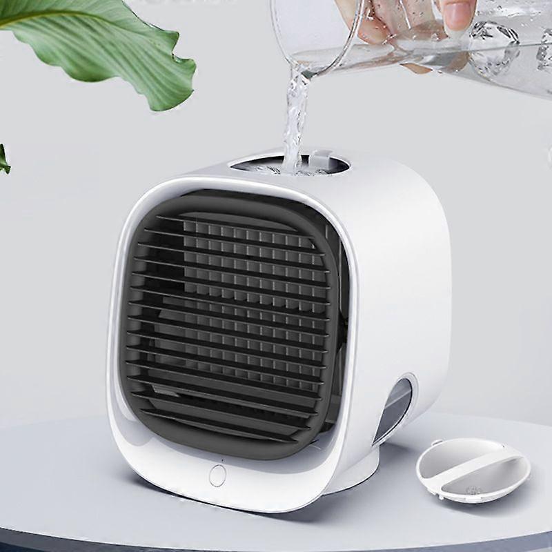 M201 Mini Thermantidote USB سطح المكتب المنزلي مكيف الهواء مروحة مبرد هواء محمول 5 فولت 1 أمبير