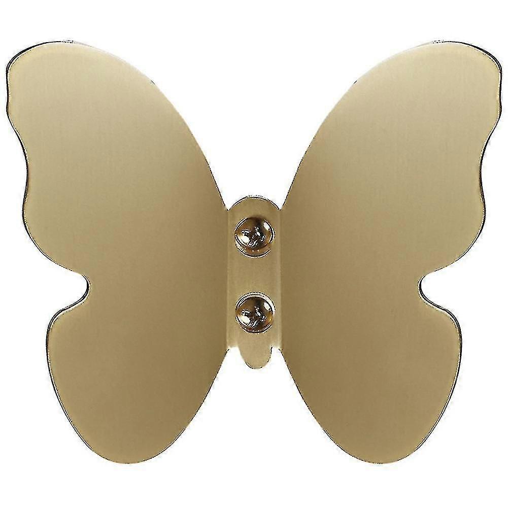 Brass Hook Butterfly Wall Hook Storage Holder Home Decor Organizer A