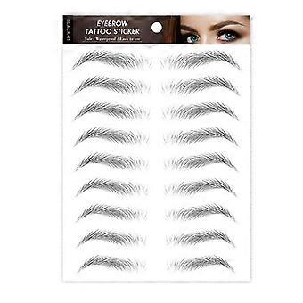 Tattoo Eyebrow Stickers Hair Like Peel Off 6d Waterproof Semi Permanent Eyebrow Transfers Stickers