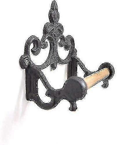 خمر الحديد الزهر حامل ورق التواليت للمطبخ والحمام