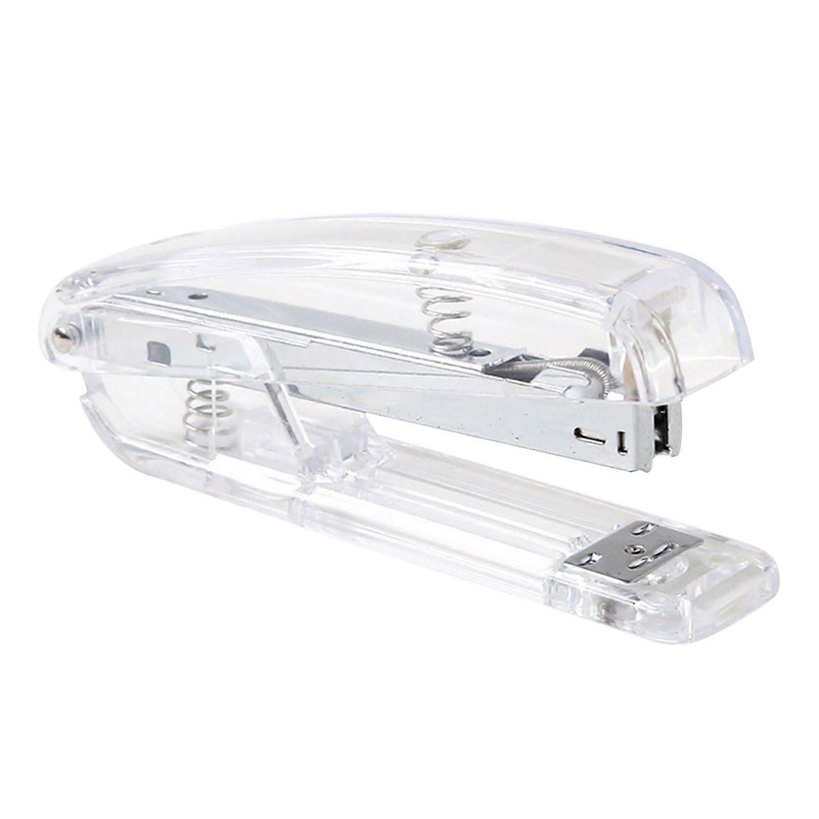 Minimalist Stapler Easy Stapling Acrylic Metal Handheld Stapler for Office