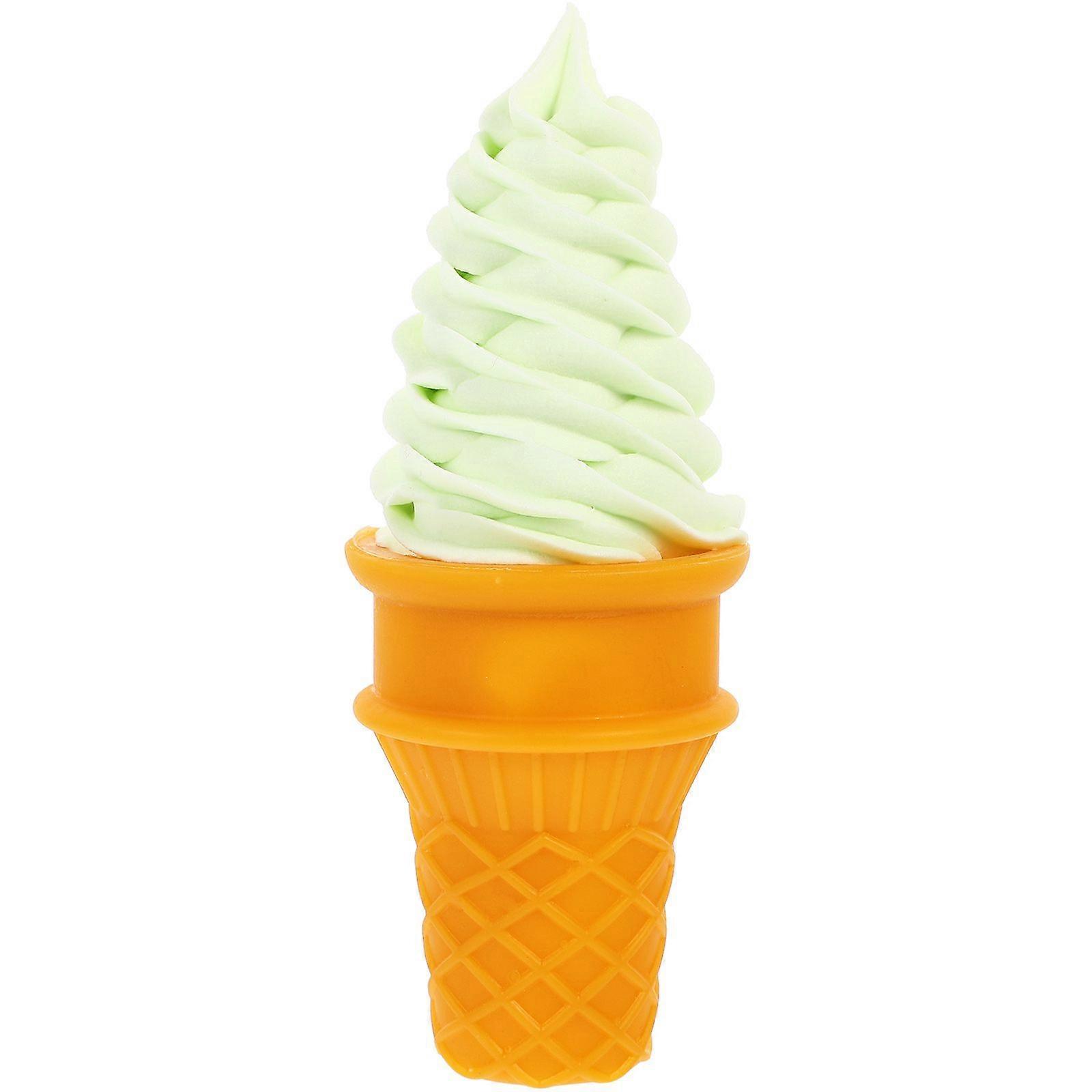 Ice Cream Cone Model Fake Ice Cream Cone Prop Decoration Food Display Prop Artificial Ice Cream Toy