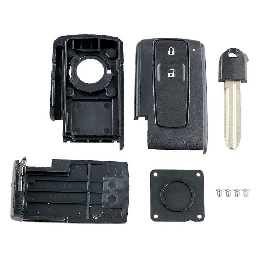 Durable Car Key Shell Replacement - Lightweight, High Sensitivity, Plastic Material
