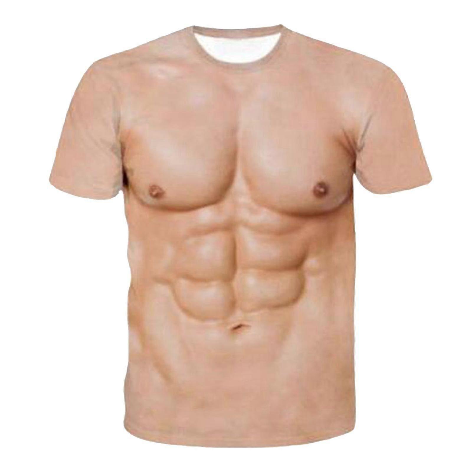 3D Grafik Muscle Kurzarm Herren S