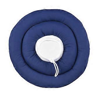 Pet Recovery After Surgery Cone With Adjustable Neck Drawstring Waterprrof Dog Protective Donut Collar for Small Medium Large Pets