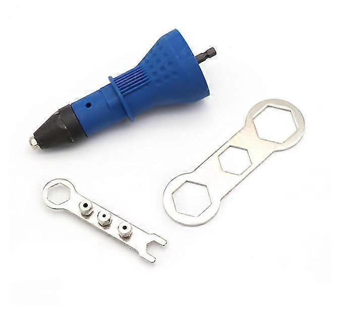 Blue Rivet Gun Adapter, Tool Accessories, Rivet Gun Accessories